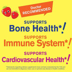 WellYeah Vitamin D3 + K2 for Kids Gummies - Vitamin D3 1000 IU, K2 100 MCG - Bone and Muscle Health Support, Natural Flavors, GMO Free, Gluten Free, Vegan - K2 D3 Vitamin Supplement- 60 Gummies