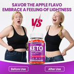 Keto ACV Gummies, Organic Apple Cider Vinegar Gummies Sugar Free: Apple Cider Vinegar with Mother, Vitamin B12 & B6, Gut Health, Metabolism, Gluten Free & Vegan, Beet Root - 60 Count