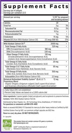 New Chapter Wholemega for Moms Fish Oil Supplement, Tiny Capsules, 2000mg per Serving, Prenatal DHA with Omega-3 + Vitamin D3 for Prenatal & Postnatal Support, 500mg Each - 90 Count