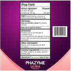 Phazyme Ultra Strength Gas and Bloating Relief, 180 Mg Simethicone, 12 Fast Gels, Pack of 3