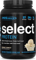 PEScience Select Protein Powder, Whey and Casein Blend, Lean Protein Powder for Women and Men, Low Calorie, Low Carb, Keto Friendly, Gluten Free, Gourmet Vanilla - 27 Servings