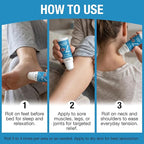 Seven Minerals Extra Strength Magnesium Roll On Stick - Pure USP Grade Magnesium for Feet, Sleep, Muscle Pain & Cramps - Fast Absorbing & Mess-Free, USA Made, 3 Fl Oz