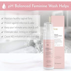 fem pH Balance Intimate Wash for Women, Feminine Wash for Sensitive Skin, Gentle Cleanser for Daily Use, Helps Eliminate Irritation, Itching, Odor (200ml / 6.8 fl oz)