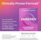 Amberen Perimenopause, Peri-Menopause Multi-Symptom Relief, Vitamin B, Vitamin E & Antioxidants Supplement, Helps Support Hormone Balance, Hot Flashes & Night Sweats, Supplements for Women, 180 Count