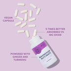 VIMERGY Magnesium Glycinate – Stress Support – Chelated to Avoid Tummy Upset*– Promotes Heart Health & Energy*– Kosher, Vegan Gluten-Free – 60 Caps