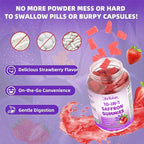 Saffron Supplements Gummies for Kids & Adults Vision, Zzz, Focus & Cortisol with Ashwagandha, L-Theanine, Rhodiola Rosea, St.John's Wort, Lemon Balm, Vitamin D3, B6, Magnesium & Zinc, Strawberry, 120