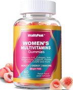 Methylated Multivitamin Gummies for Women | Women’s Multivitamin Gummies with Methylated Folate, Iron, Biotin & Inositol | Sugar Free Women’s Daily Vitamin for Energy, Immune, Hair & Skin | 60 Ct