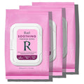 Rael Feminine Wipes, Flushable, Travel Size, All Skin Types, Daily Use (Soothing, 30 Count Pack of 3)