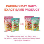 Skinny Boost Detox Tea Kit Slimming Tea for Weight, Metabolism, Energy, Bloating & Colon Cleanse – Green Tea, Herbal, Vegan, Keto, Non-GMO, Sugar-Free-2 PACK –1 Daytime Hibiscus (28 Bags) + 1 Evening Apple -(14 Bags)