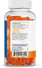 Nutricost Vitamin C Gummies (500mg) 120 Gummies - Made with Natural Flavors & 556% DV of Vitamin C, Vegan, GMO-Free, Gluten-Free, 30 Servings