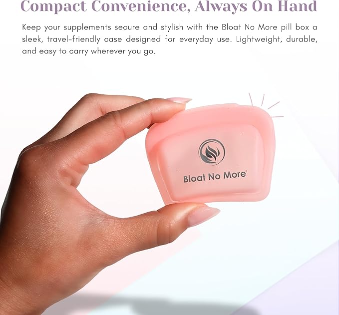 Small Pill Boxes – 3 Pack Mini Pill Case Set, Reusable Silicone Pill Bags for Travel, Portable Vitamin Case & Medicine Travel Organizer – Pill Box for Purse (Pink, Purple, Blue)
