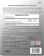 Mikei Red Reishi Mushroom EX (60 Capsules)
