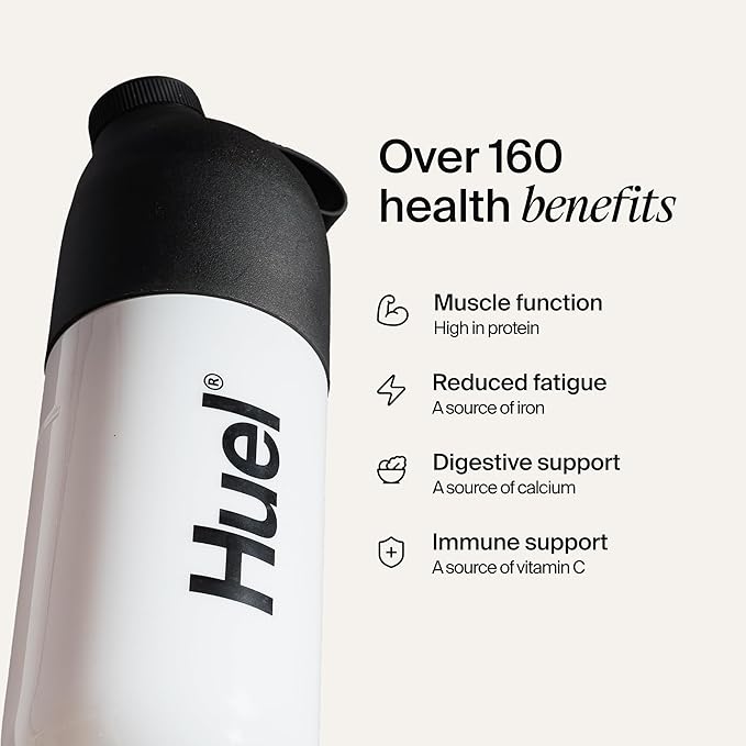 Huel Black Edition | Variety Pack 40g Vegan Protein Powder | Nutritionally Complete Meal Replacement | 27 Vitamins and Minerals, Gluten Free | 16 Single Serving Packets