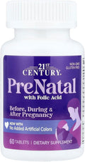 21st Century Vitamins PreNatal Multivitamin Tabs, 60 ct