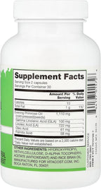 Vitacost Evening Primrose Oil - 1,110 mg per Serving - 60 Vegetarian Liquid Capsules