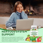 2 Pack Methyl B-12 3000mcg Gummies for Kids & Adults, Vitamin B12 (Methylcobalamin) with Vitamin B6, Folate & D3, Supports Energy, Metabolism & Immune Wellness, 120 Count