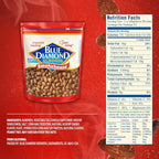 Blue Diamond Almonds, Smokehouse Flavored Snack Nuts, Plant-Based Protein and Fiber Snacks, Gluten Free Iconic Flavor Salty Nuts, Great for Events, Holidays, Parties, 25 Oz Resealable Bag (Pack of 1)