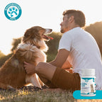 Wanderfound Pets Same 100 Liver Support for Dogs - Same S-Adenosyl-L-Methionine Hepatic Supplement for Liver & Brain Support - Bacon Flavored Sam E, Manufactured in the USA - 30 Chewable Tablets