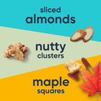 Ratio Trio Maple Almond Crunch Cereal, 10g Protein, Keto Friendly, 10.4 oz (Pack of 4)