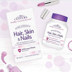 21st Century Hair, Skin and Nails Extra Strength Tablets, 90 Count (27847)