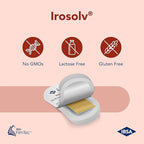 Irosolv – IBSA Iron - Dietary Supplement – 30 mg Iron 400 mcg Folic Acid-30 Oral Dissolving Films for Immediate Release and Tolerability - Gluten-Free, Lactose-Free, Sugar-Free, Non-GMO