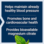 Life Extension Magnesium Citrate 100 mg Vegetarian Capsules, Blue, 100 Count