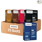 RXBAR Protein Bars, Snack Bars, Variety Pack (5 Boxes, 25 Count)