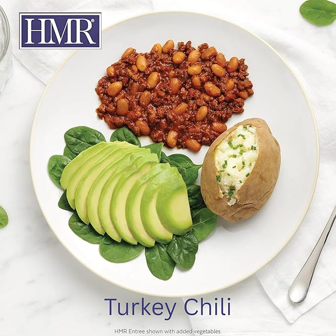 HMR Entrees Meals 5-Pack Variety | Low Calorie Premade Microwave Meals for Weight Loss | Ready to Eat Dinner | Includes Mac & Cheese, Penne Pasta, Turkey Chili, Cheese Basil, Beef Stroganoff