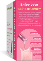 Dr. Stephanie's GLP-1 Buddy Pair with GLP-1 Boosters for Best Results - Digestive Support, Preserve Lean Muscle, Replenish Vitamins - Strawberry Watermelon Drink Mix