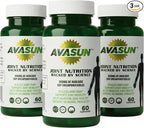 ASU Joint Support Supplement – 300mg Avocado Soy Unsaponifiables for Joint Comfort, Mobility & Cartilage Health, Clinically Studied, Plant-Based, Non-GMO, Gluten-Free, 60 Capsules (6 Month Supply)