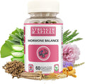 Strength & Spices Hormone Balance 100% Natural Estrogen Supplement – 12 Ingredients w Dong Quai - 60 Vegan UK Made 1000mg Capsules – Fertility and Menstrual Comfort