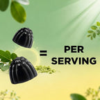 Vitamatic Moringa Gummies – Sugar-Free Botanical Extract – Green Superfood Supplement – Vegan, Pectin-Based, Non-GMO – Plant-Based Gummies – 60 Count