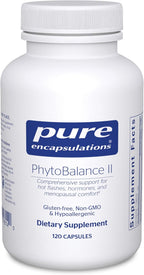Pure Encapsulations PhytoBalance II | Supports Healthy Estrogen and Progesterone Activity & Reduces Hot Flashes | 120 Capsules