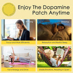 Dopamine Patches Extra Strength, Plant-Based Formula, Vegan Mood Balance Patch for Men and Women, 60 Count