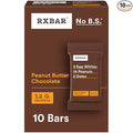 RXBAR Protein Bars, Protein Snack, Snack Bars, Peanut Butter Chocolate, 18.3oz Box (10 Count)