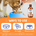 Premium Grass-Fed Liquid Collagen for Dogs - Skin and Coat Support Supplement with Biotin, Vitamin C and Hyaluronic Acid
