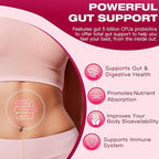 DRFOSTER Multi Collagen Peptides Powder with Probiotics - Type I II III V X Hydrolyzed Collagen Peptides with Multivitamins, Hyaluronic Acid & Biotin - Support Skin Hair Nail Joints & Gut, 35 Servings