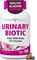 UTI Supplement – Bladder & Urinary Tract Health for Women with D-Mannose, Cranberry, Uva Ursi, Olive Leaf, Marshmallow Root and Oregano – Non-GMO Vegan UTI Pills (120 Capsules)