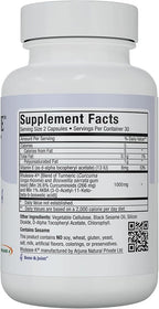 Maxi Health Relieve Joint Support Supplement with Turmeric and Boswellia Serrata, Quick-Acting Support After Exercise, Vegetarian Non-GMO Bone & Joint Health Supplement for Men & Women, 60 Capsules