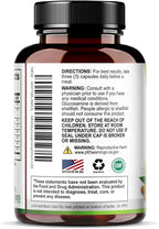 Glucosamine Chondroitin MSM - Joint Support Supplement for Joint Mobility, Comfort and Cartilage Support For Men and Women - Glucosamine Complex Supplements with Turmeric & Boswellia - 120 Capsules