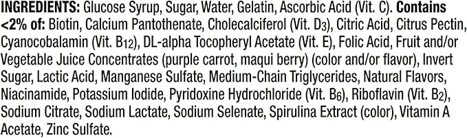 Centrum MultiGummies Gummy Multivitamin for Men, Multivitamin/Multimineral Supplement with Selenium, Antioxidants and Vitamin D3, Assorted Fruit Flavor - 170 Count