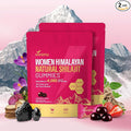 VivoNu Shilajit for Women, Contains Tongkat Ali, Ashwagandha*, Ginger, Saffron for hormonal* Balance & Energy | Tasty Shilajit Strawberry Flavor with Pure Himalayans Shilajitns