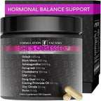 Formulation Factory Hormone Balance for Women - She's Obsessed Vitality Complex with Maca Root & Ashwagandha - Libido & Mood Support - 120 Capsules, 2 Month Supply