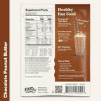 Keto Chow Chocolate Peanut Butter | Keto Meal Replacement Shake Powder | Nutritionally Complete | Low Carb | Delicious Easy Meal Substitute | Protein Rich You Choose The Fat | Single Meal Sample