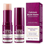 Calcium Enriched Multi Balm Stick, Collagen Moisturizing Stick, Nourishing Calcium Volume Multi-Purpose Balm, Skin Care All In One for Face, Eyes, Neck, Hydrating & Firming For All Skin Type 9g (2)