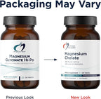 Designs for Health Magnesium Chelate Tablets - 200mg Magnesium Bisglycinate Chelate - Non-GMO Supplement Designed to be Easier on the Stomach (120 Tablets)