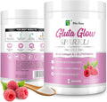 Multi Collagen&L-Glutathione Powder–Hydrolyzed Peptides with Vitamin C&Biotin–Supports Skin Brightness, Hydration&Natural Glow–30 Servings
