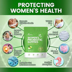 VivoNu Viginal Probiotic for Women, Women Probiotic Gummies, Feminine Balance Gummies, Green Apple Probiotics for Woman Vaginigal Health, Yeast Ph Balance