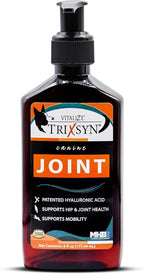 TRIXSYN Canine - Dog Hip and Joint Supplement - Liquid Hyaluronic Acid HA for Dog - Patented Liquid Formula for Senior Dogs - MHB3 Hylauronan - 6 fl oz