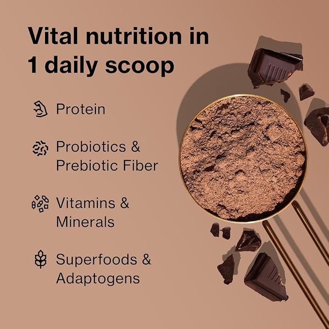 Shakeology 0g Added Sugar Plant Based Protein Powder Blend, Gluten-Free Shake with Vitamins and Minerals – Helps Support Healthy Weight Loss, Lean Muscle – Cookies & Creamy, 30 Servings